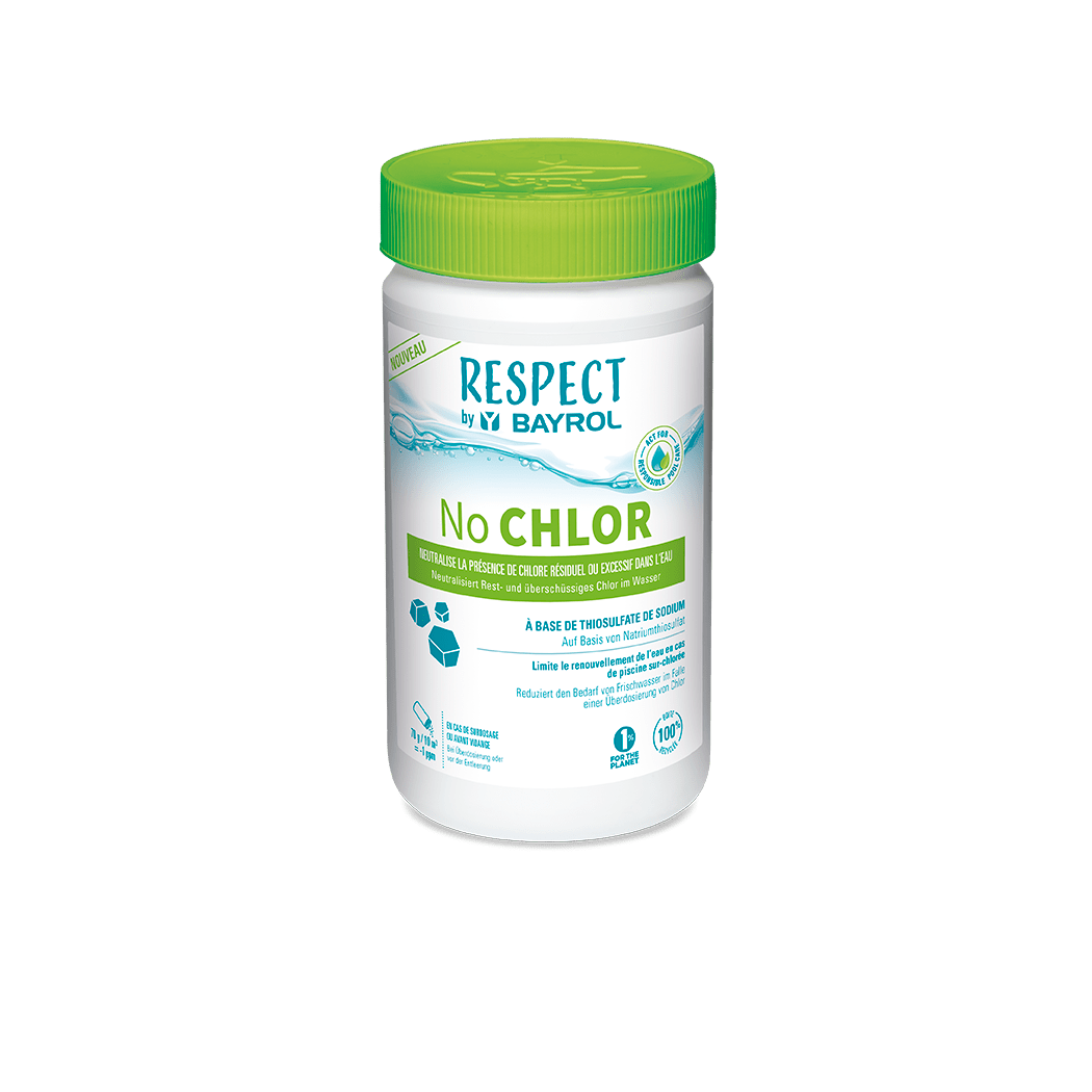 BAYROL Bez CHLORU Účinná neutralizace dezinfekčních prostředků