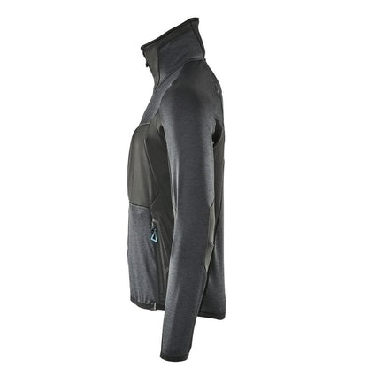 Fleece pulovr s mikrofleecovou bundou na zip