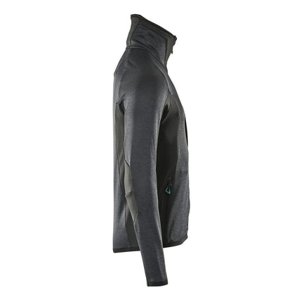 Fleece pulovr s mikrofleecovou bundou na zip