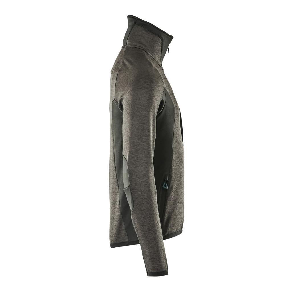 Fleece pulovr s mikrofleecovou bundou na zip