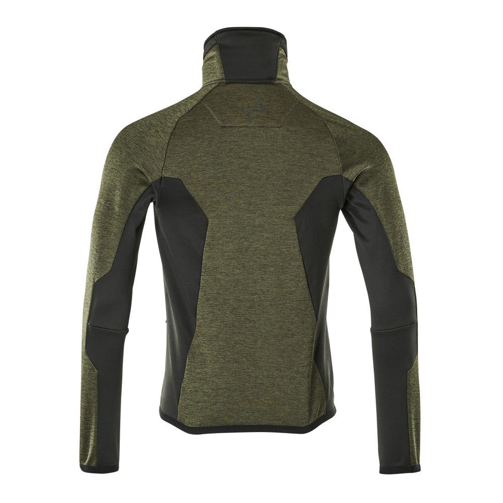 Fleece pulovr s mikrofleecovou bundou na zip