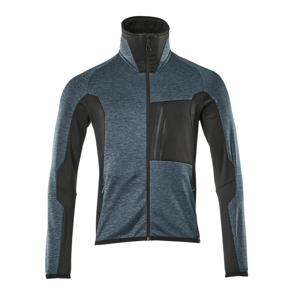 Fleece pulovr s mikrofleecovou bundou na zip