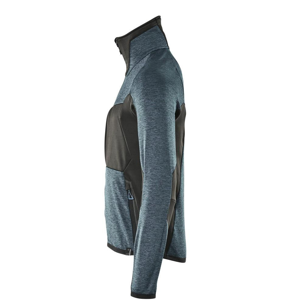 Fleece pulovr s mikrofleecovou bundou na zip