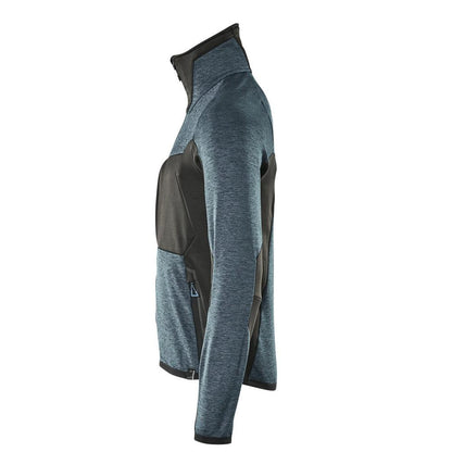 Fleece pulovr s mikrofleecovou bundou na zip