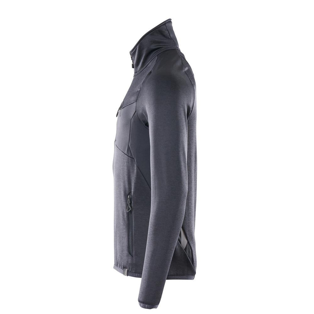 Fleece svetr s krátkým zipem mikrofleecová bunda