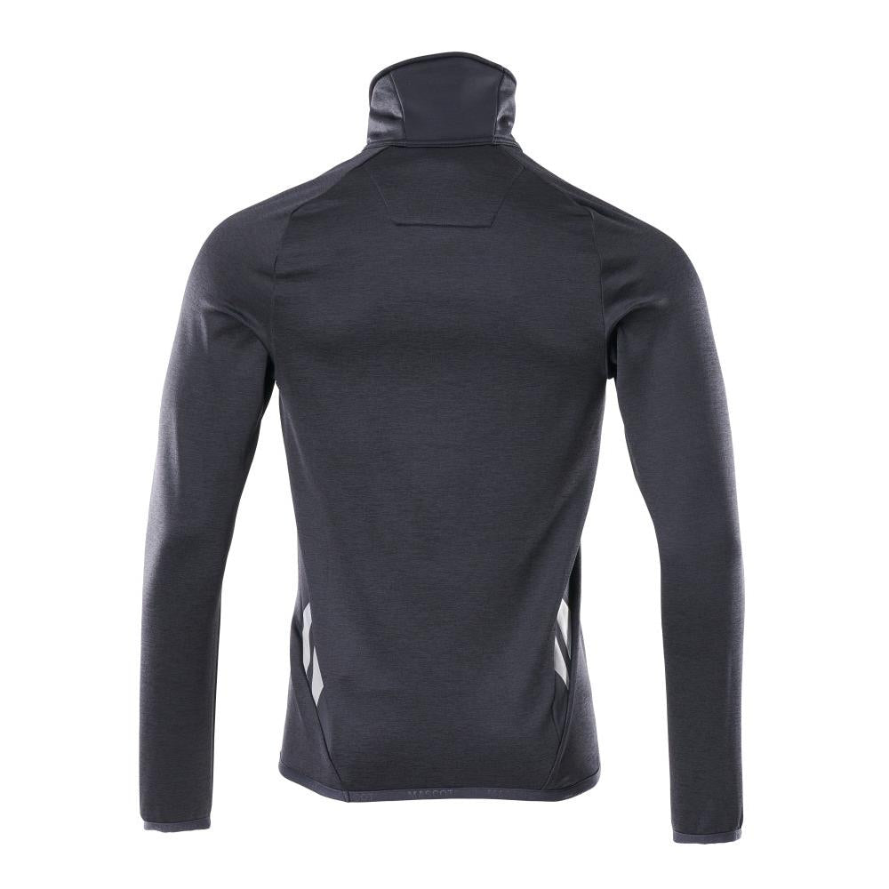Fleece svetr s krátkým zipem mikrofleecová bunda