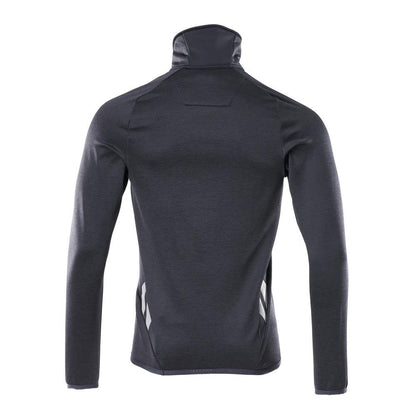 Fleece svetr s krátkým zipem mikrofleecová bunda