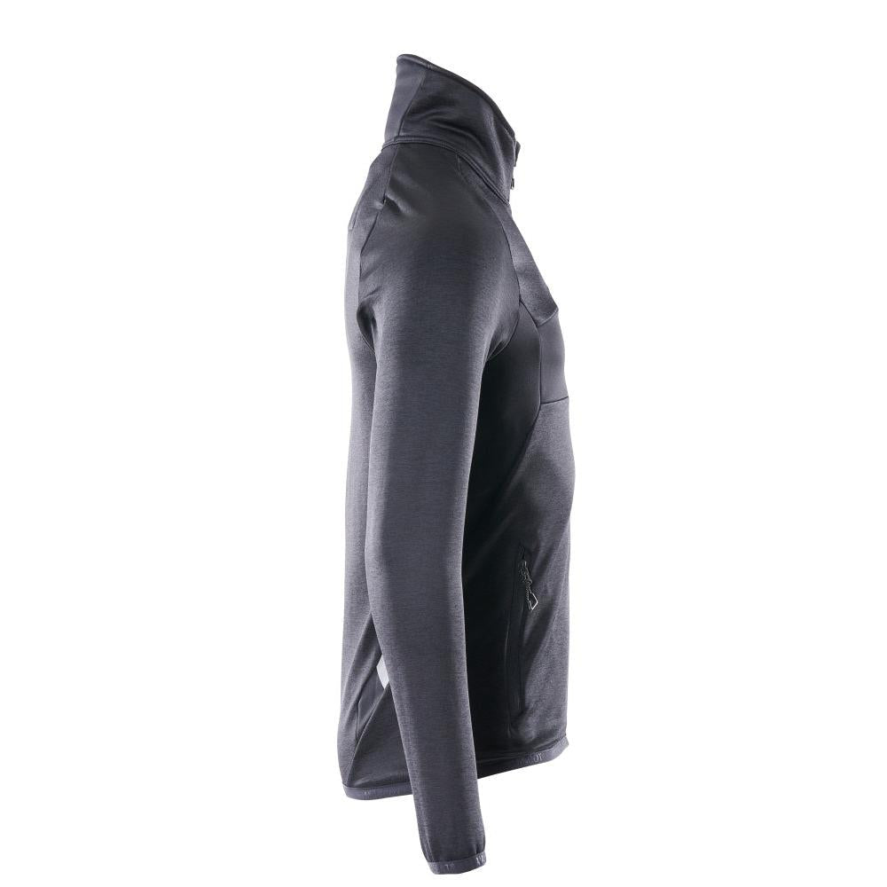 Fleece svetr s krátkým zipem mikrofleecová bunda