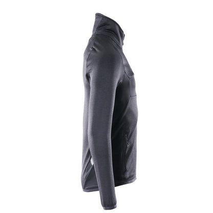 Fleece svetr s krátkým zipem mikrofleecová bunda