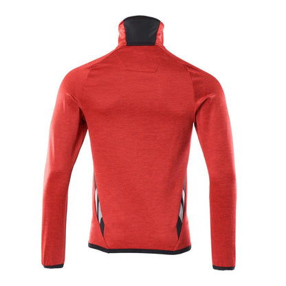 Fleece svetr s krátkým zipem mikrofleecová bunda