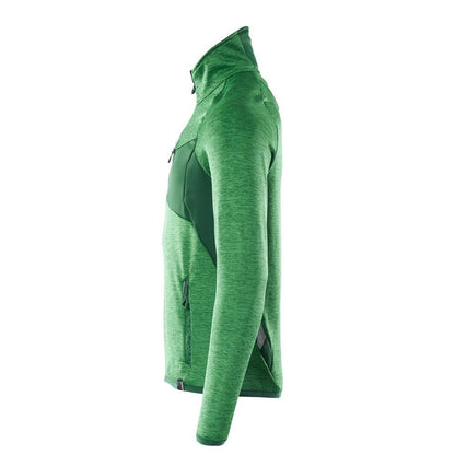 Fleece svetr s krátkým zipem mikrofleecová bunda