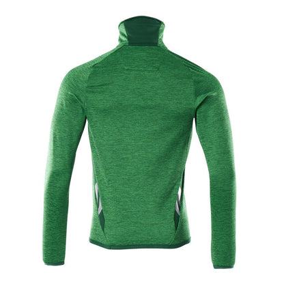 Fleece svetr s krátkým zipem mikrofleecová bunda