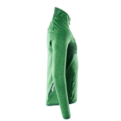 Fleece svetr s krátkým zipem mikrofleecová bunda