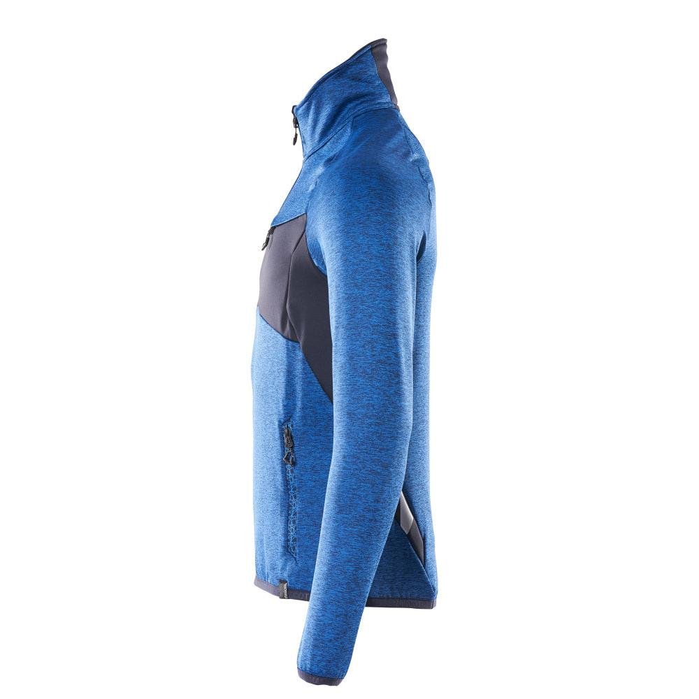 Fleece svetr s krátkým zipem mikrofleecová bunda