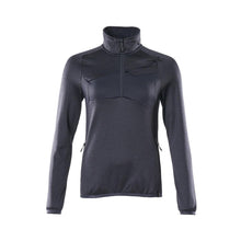 Fleece svetr s krátkým zipem, dámská mikrofleecová bunda