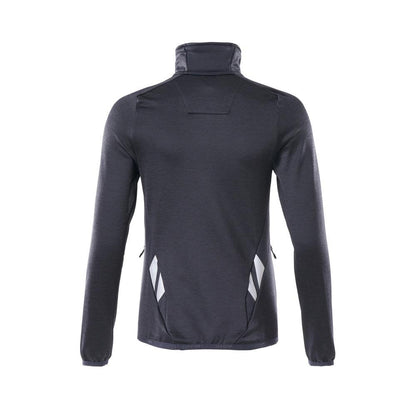 Fleece svetr s krátkým zipem, dámská mikrofleecová bunda