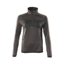 Fleece svetr s krátkým zipem, dámská mikrofleecová bunda