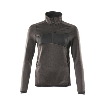 Fleece svetr s krátkým zipem, dámská mikrofleecová bunda