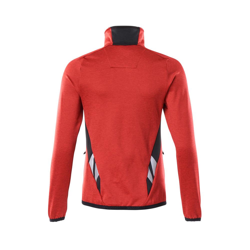Fleece svetr s krátkým zipem, dámská mikrofleecová bunda