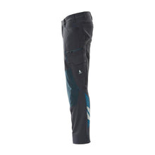 Kalhoty, kapsy na kolenou, kalhoty ULTIMATE STRETCH, černo-modré
