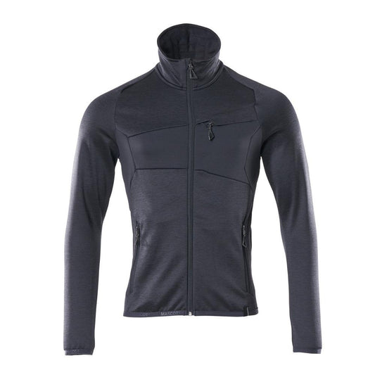 Fleece pulovr s mikrofleecovou bundou na zip