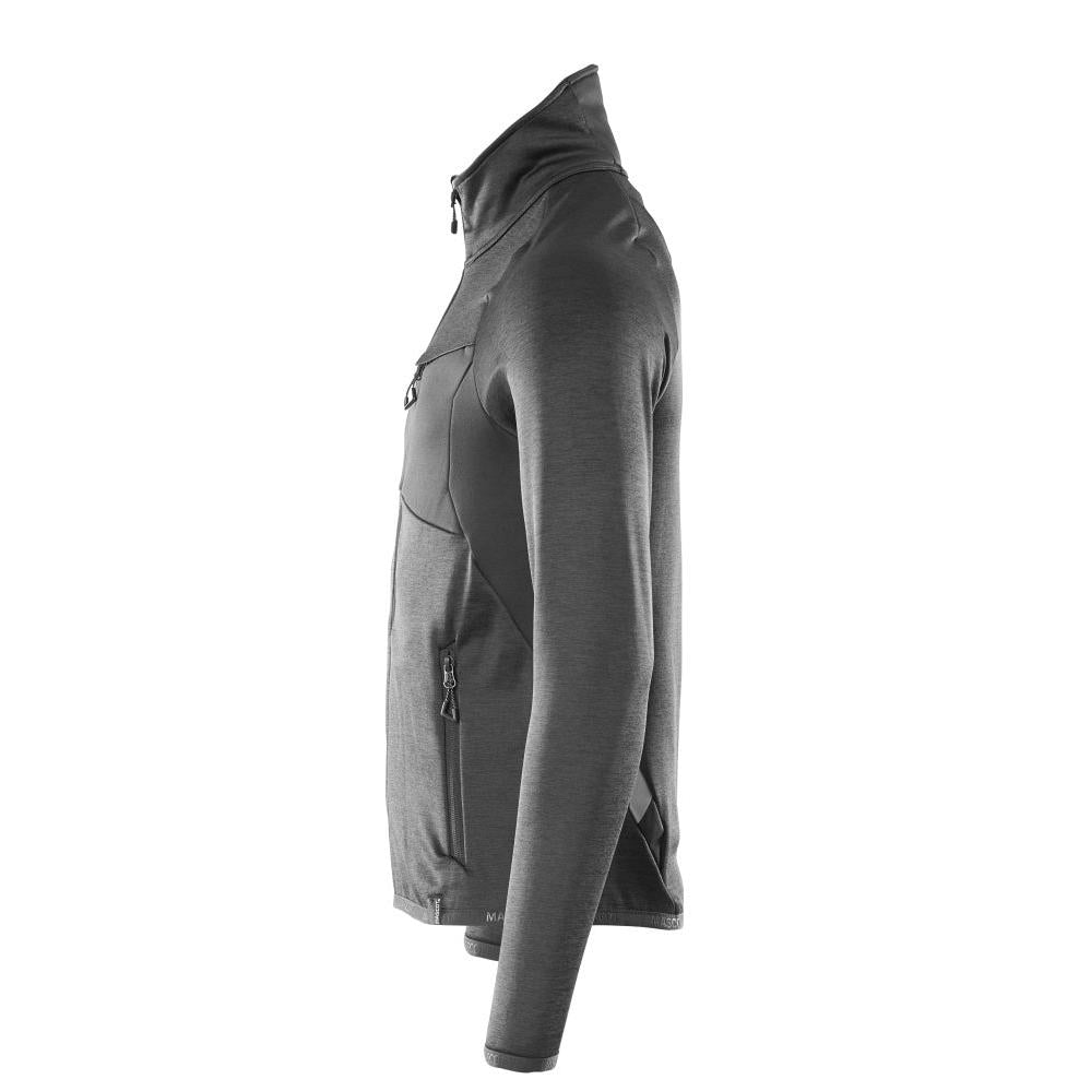 Fleece pulovr s mikrofleecovou bundou na zip