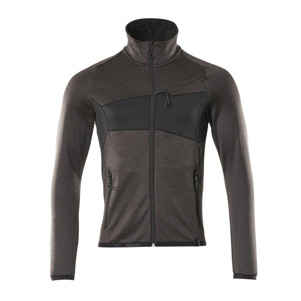 Fleece pulovr s mikrofleecovou bundou na zip