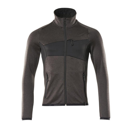 Fleece pulovr s mikrofleecovou bundou na zip