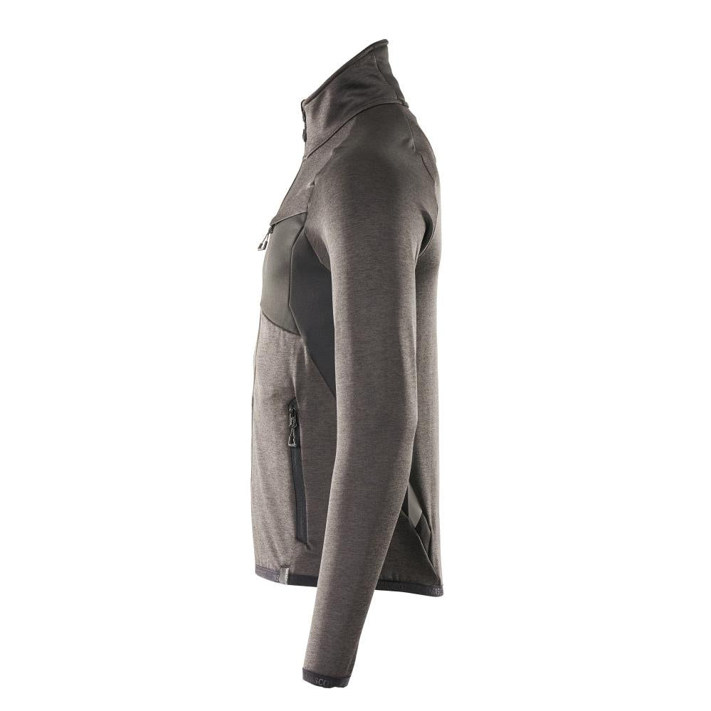 Fleece pulovr s mikrofleecovou bundou na zip