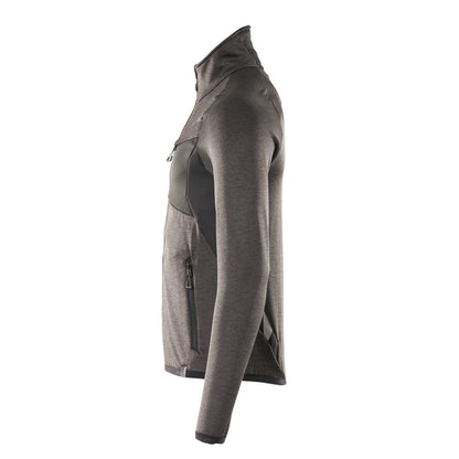 Fleece pulovr s mikrofleecovou bundou na zip