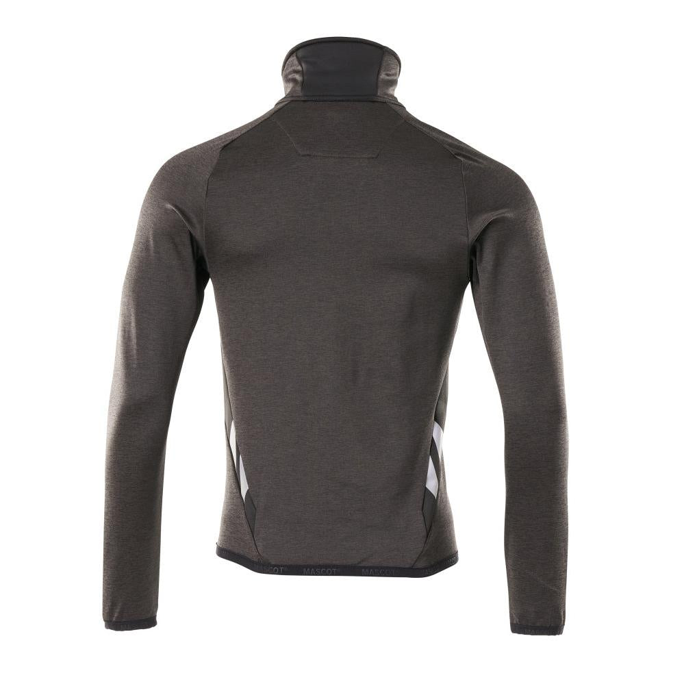 Fleece pulovr s mikrofleecovou bundou na zip