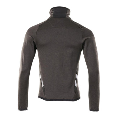 Fleece pulovr s mikrofleecovou bundou na zip