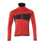 Fleece pulovr s mikrofleecovou bundou na zip