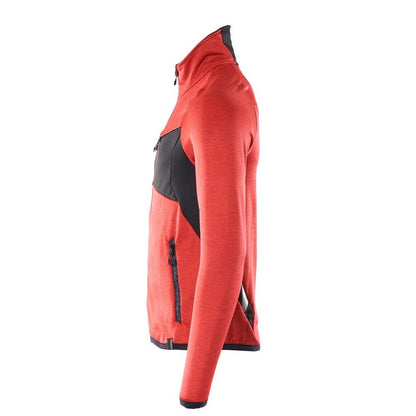 Fleece pulovr s mikrofleecovou bundou na zip