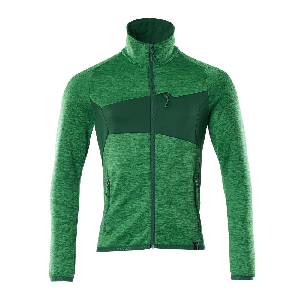 Fleece pulovr s mikrofleecovou bundou na zip