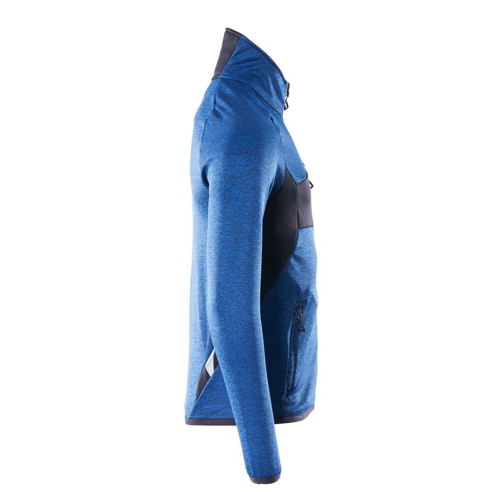Fleece pulovr s mikrofleecovou bundou na zip