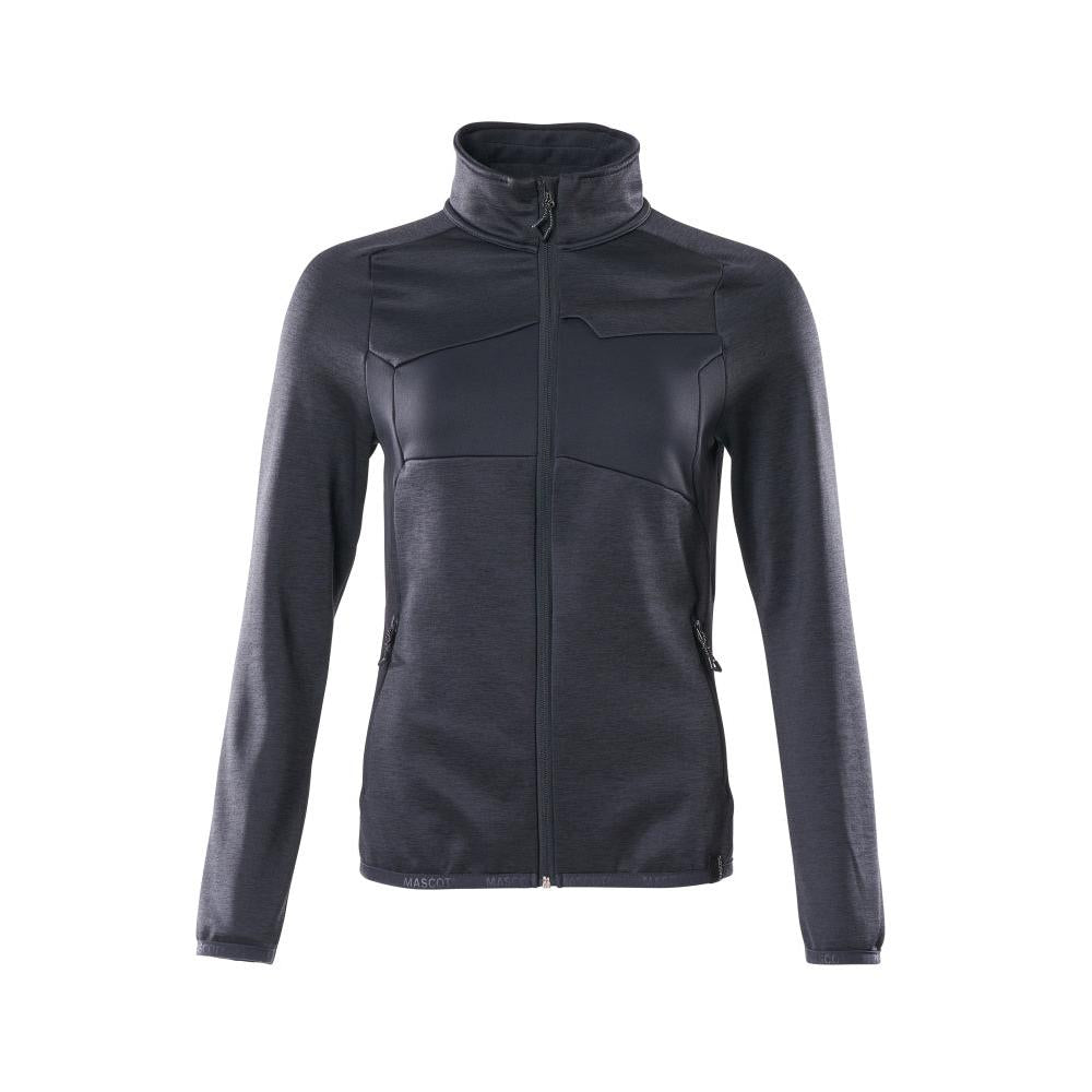 Fleece pulovr na zip, dámská mikrofleecová bunda