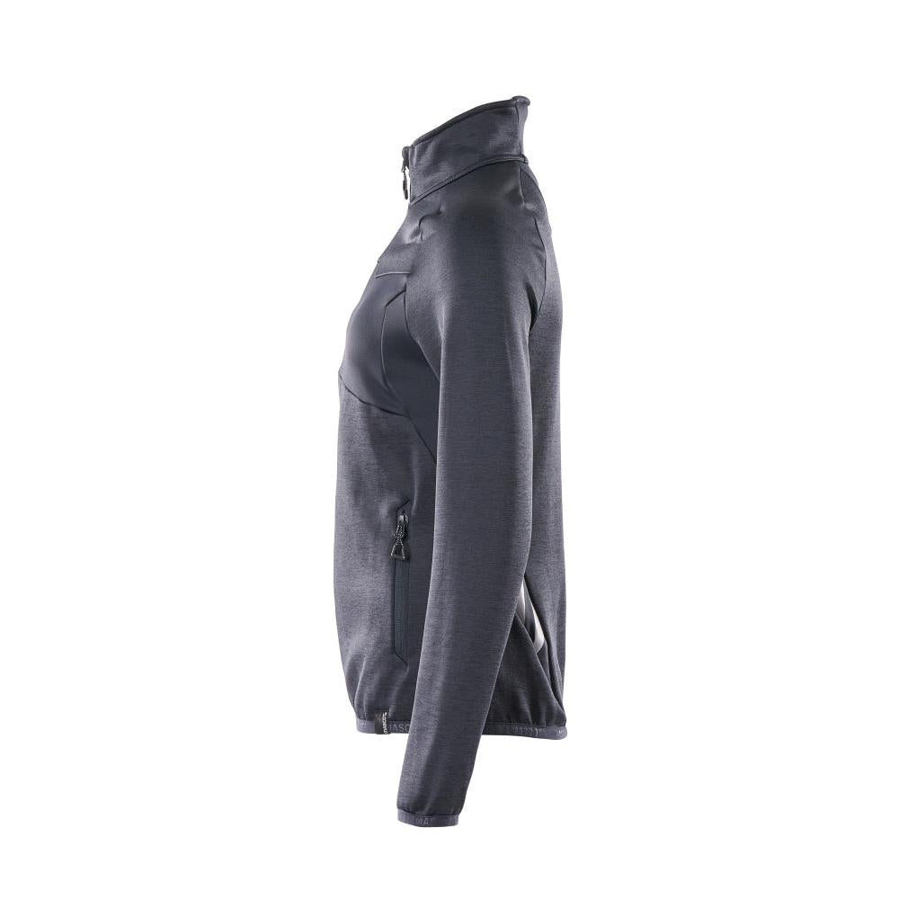 Fleece pulovr na zip, dámská mikrofleecová bunda