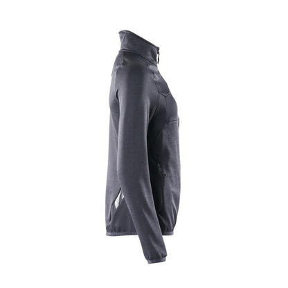 Fleece pulovr na zip, dámská mikrofleecová bunda