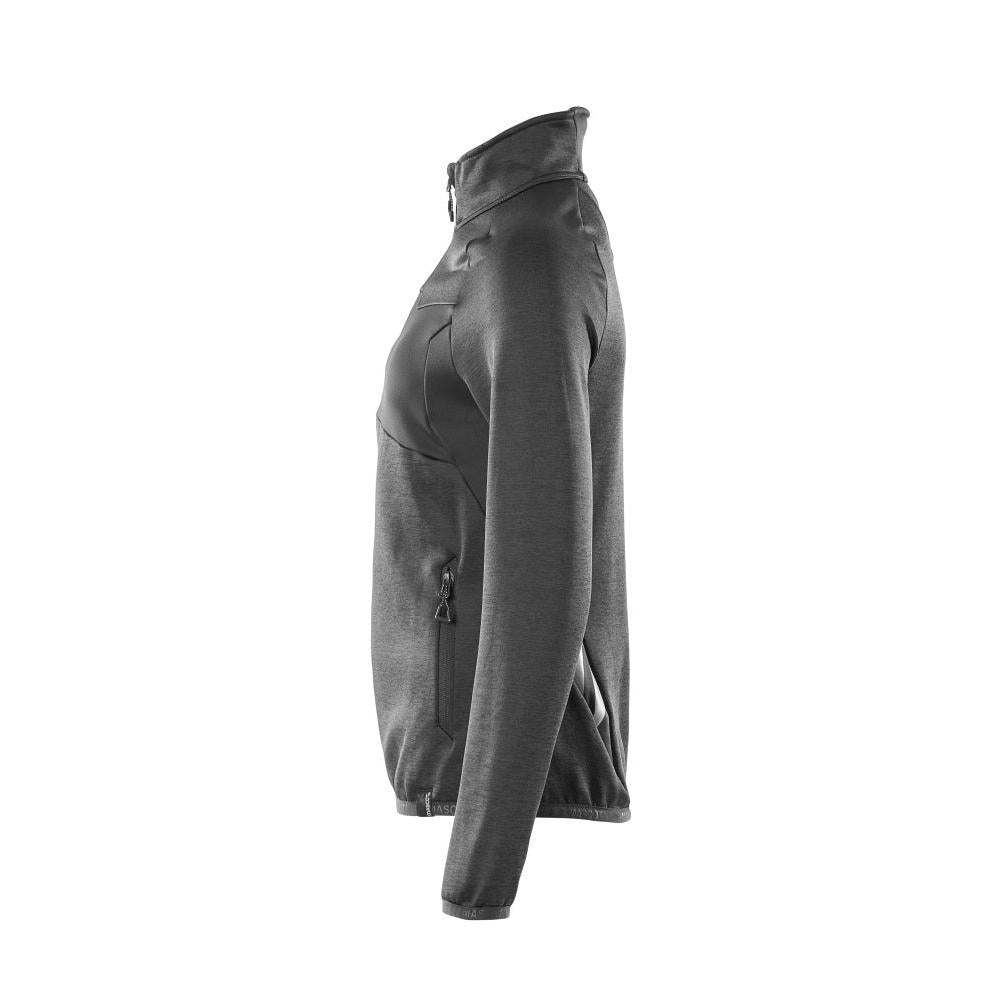 Fleece pulovr na zip, dámská mikrofleecová bunda
