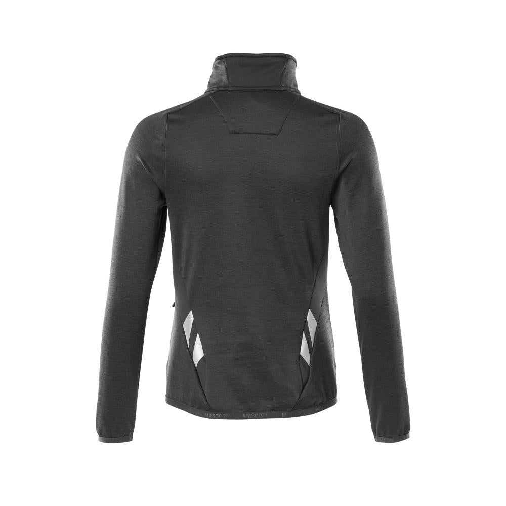 Fleece pulovr na zip, dámská mikrofleecová bunda