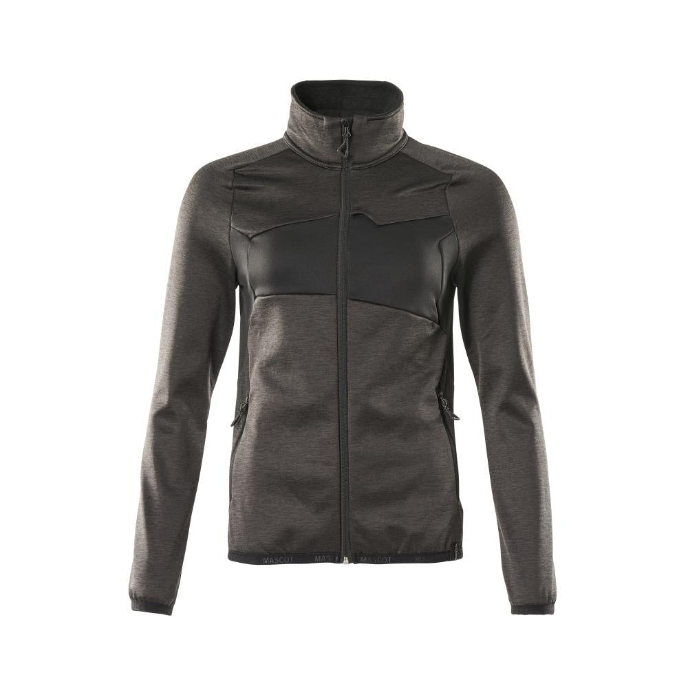 Fleece pulovr na zip, dámská mikrofleecová bunda