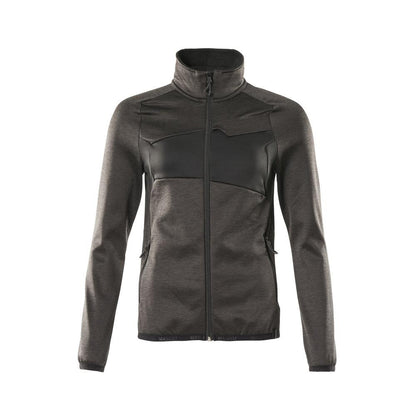 Fleece pulovr na zip, dámská mikrofleecová bunda