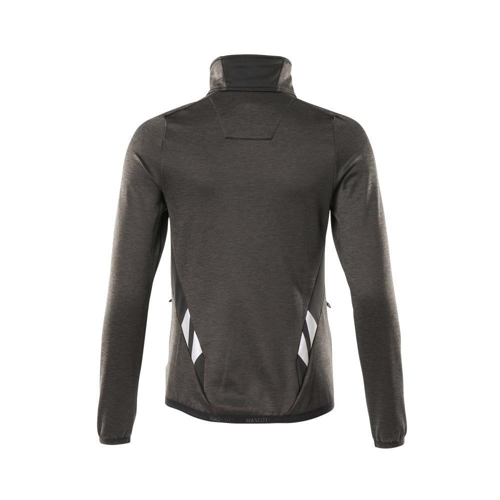 Fleece pulovr na zip, dámská mikrofleecová bunda