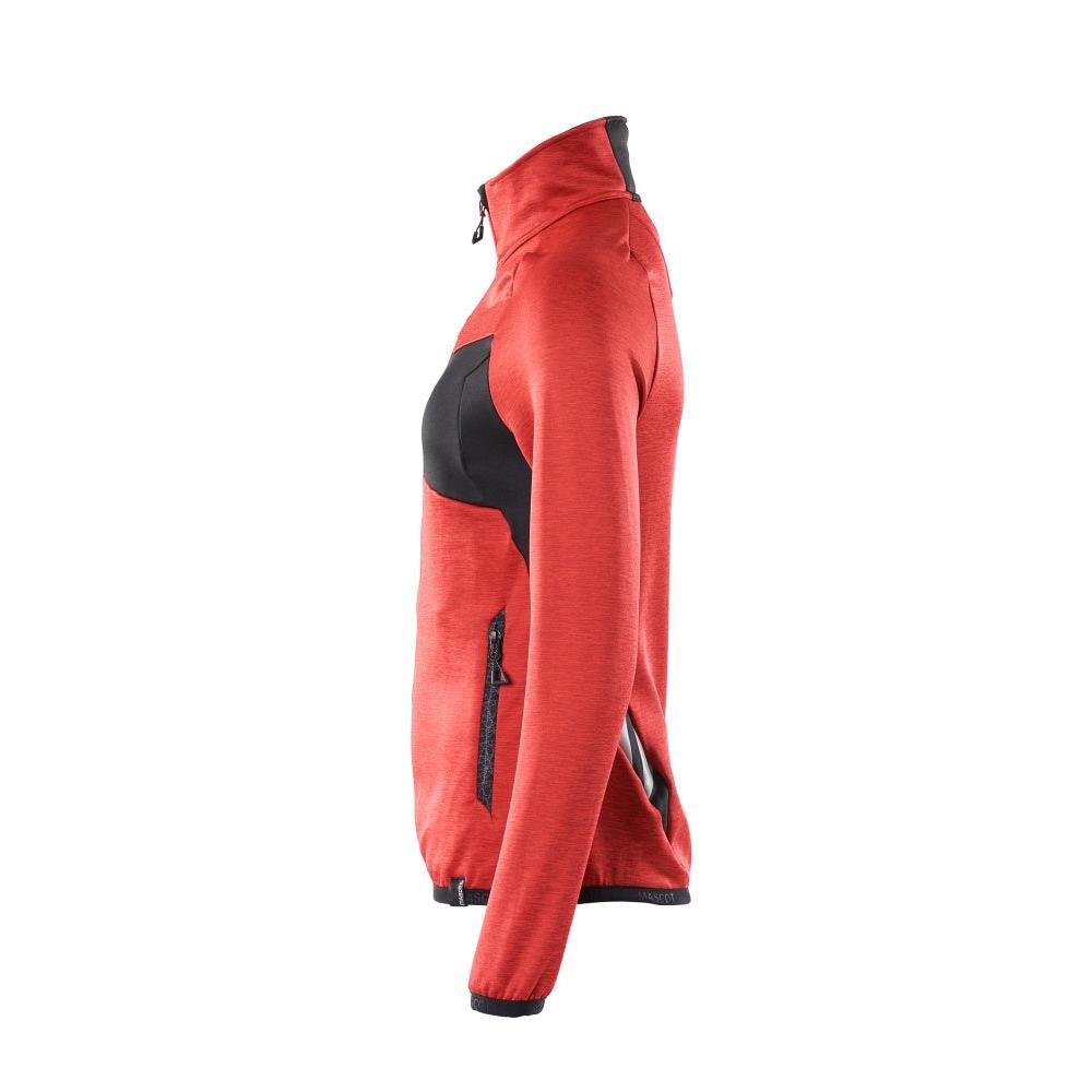 Fleece pulovr na zip, dámská mikrofleecová bunda