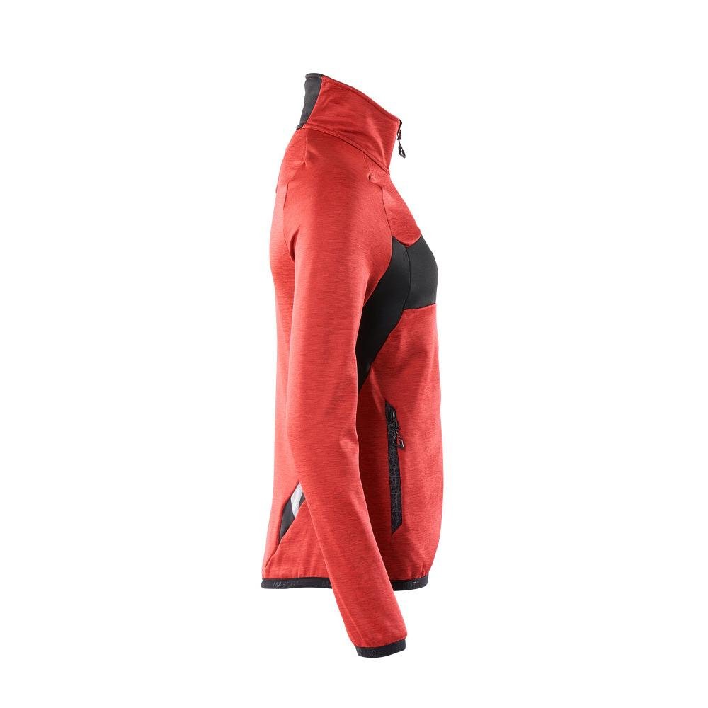 Fleece pulovr na zip, dámská mikrofleecová bunda