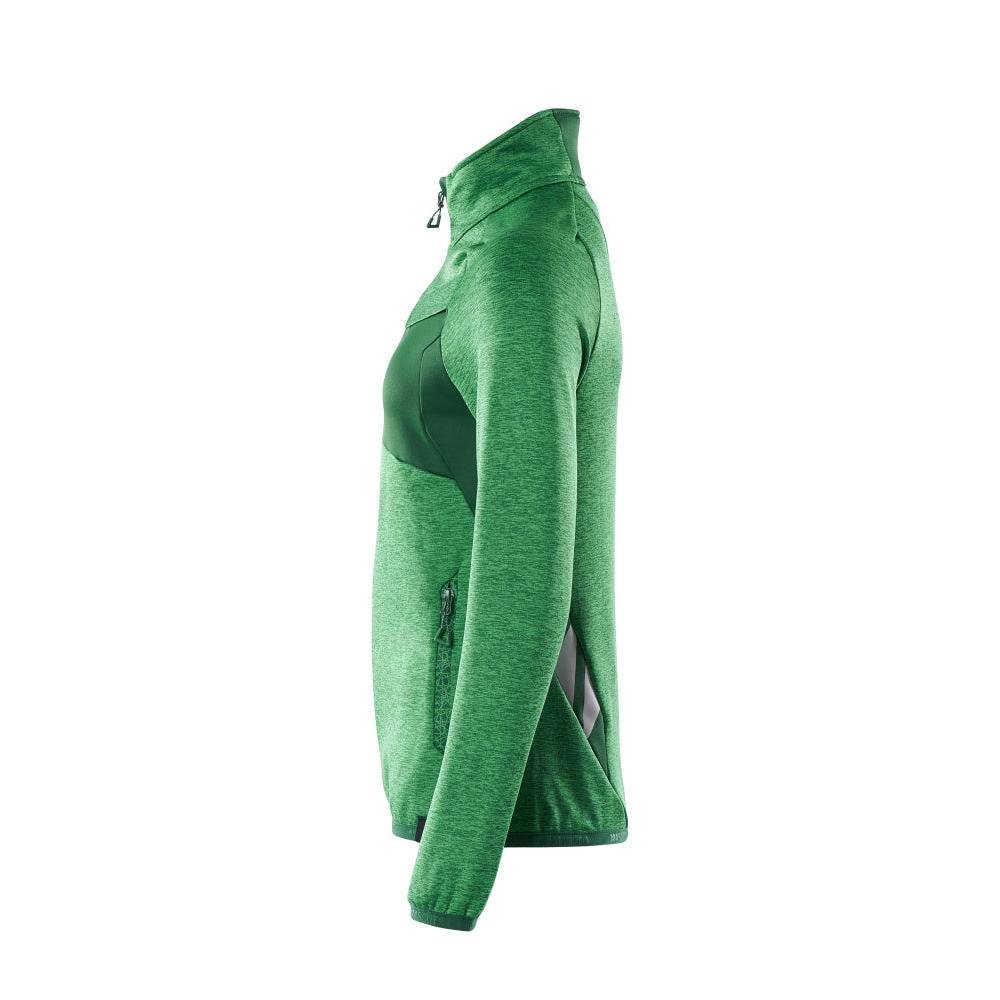 Fleece pulovr na zip, dámská mikrofleecová bunda