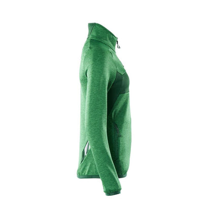 Fleece pulovr na zip, dámská mikrofleecová bunda