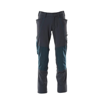 Kalhoty, kapsy na kolenou, kalhoty ULTIMATE STRETCH, černo-modré