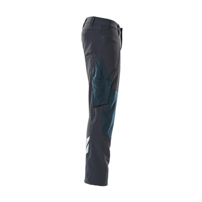 Kalhoty, kapsy na kolenou, kalhoty ULTIMATE STRETCH, černo-modré